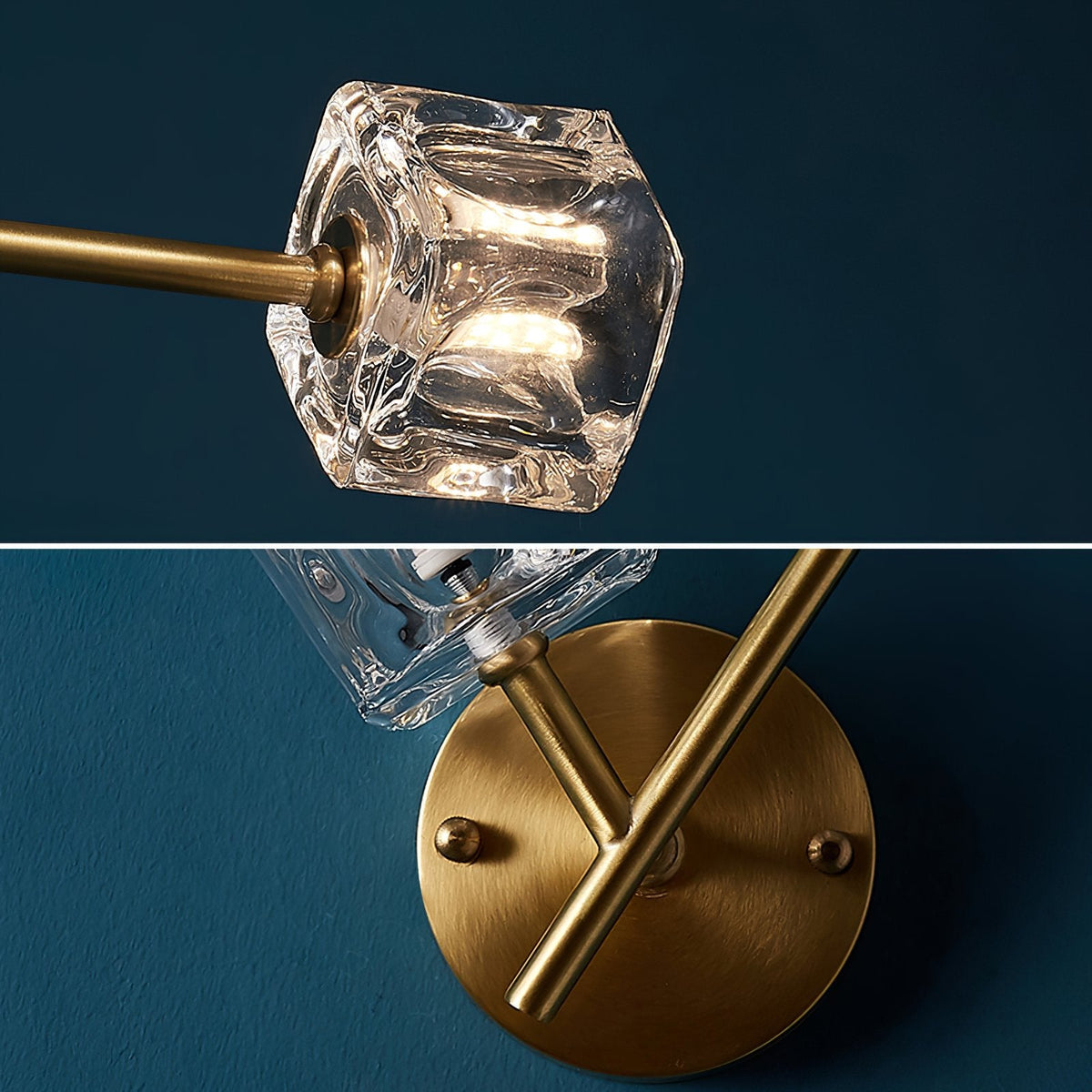 Syrah Vintage Crystal Wall Lamp