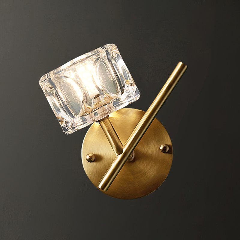 Syrah Vintage Crystal Wall Lamp