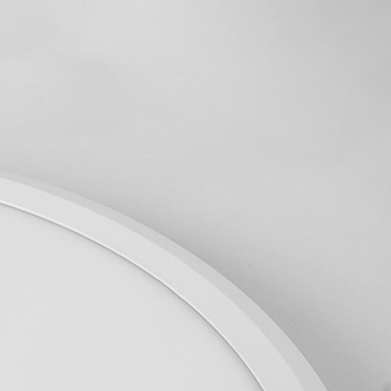 Aurelia Round LED Flush Mount Ceiling Light in Matte Black