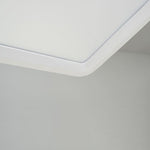 Linear LED Chandelier in Matte Black for Modern Dining and Living Spaces