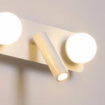 Aurelia Five-Light Adjustable LED Wall Sconce in Matte White