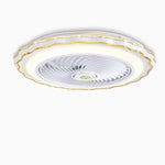 Aurelia Crown Bladeless Ceiling Fan with Integrated LED Light and Remote