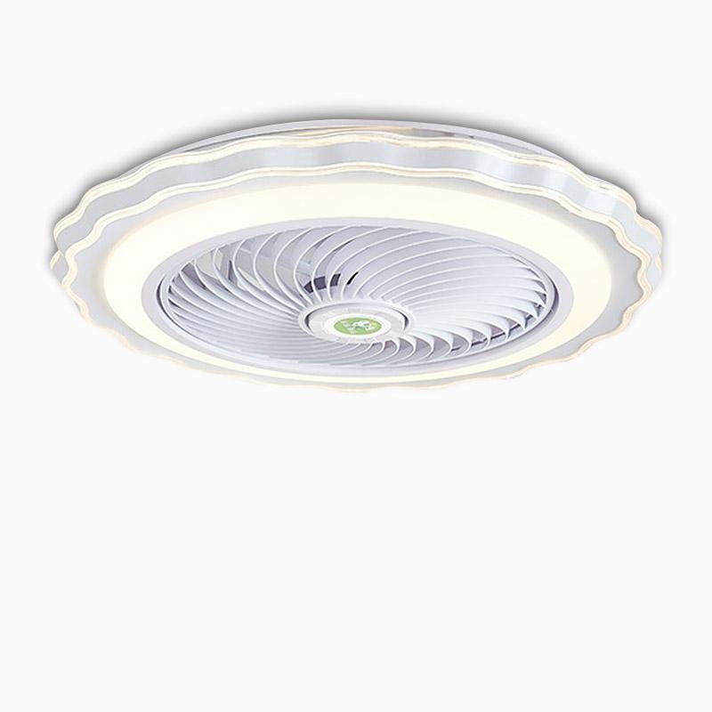 Aurelia Crown Bladeless Ceiling Fan with Integrated LED Light and Remote