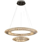 Tanager Crystal Geometric Chandelier for Dining Room and Foyer