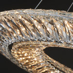 Tanager Crystal Geometric Chandelier for Dining Room and Foyer