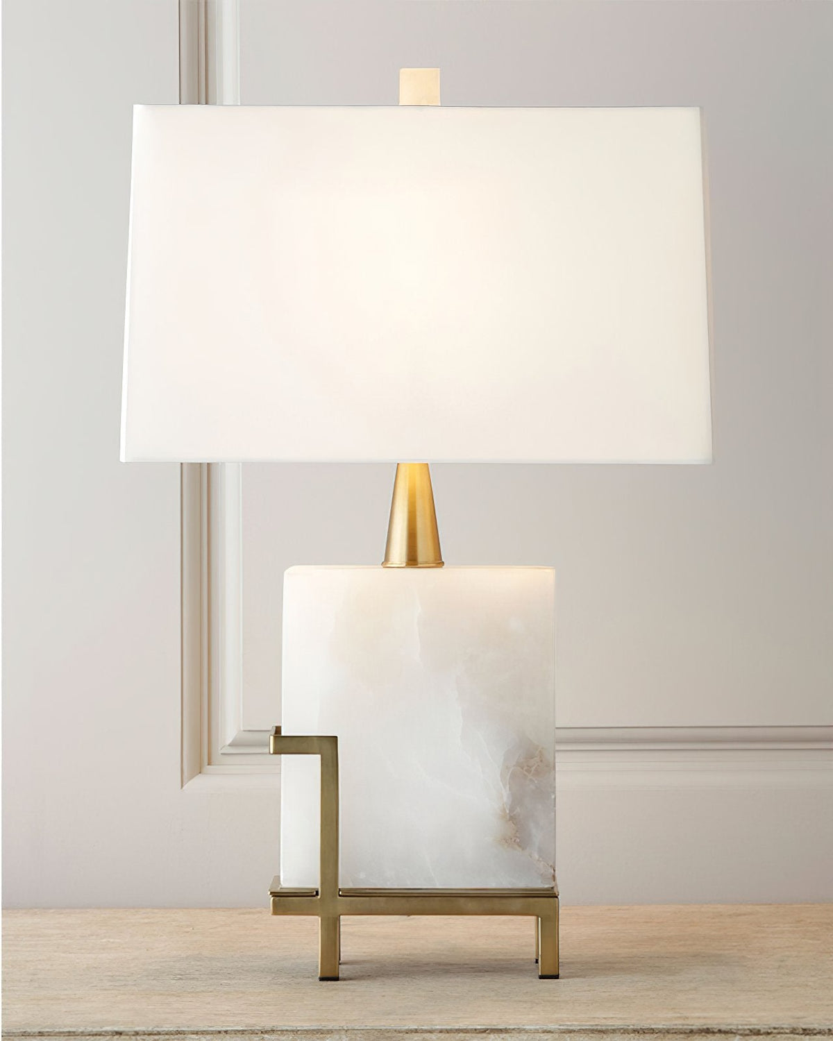 Tapered Fabric Table Lamp