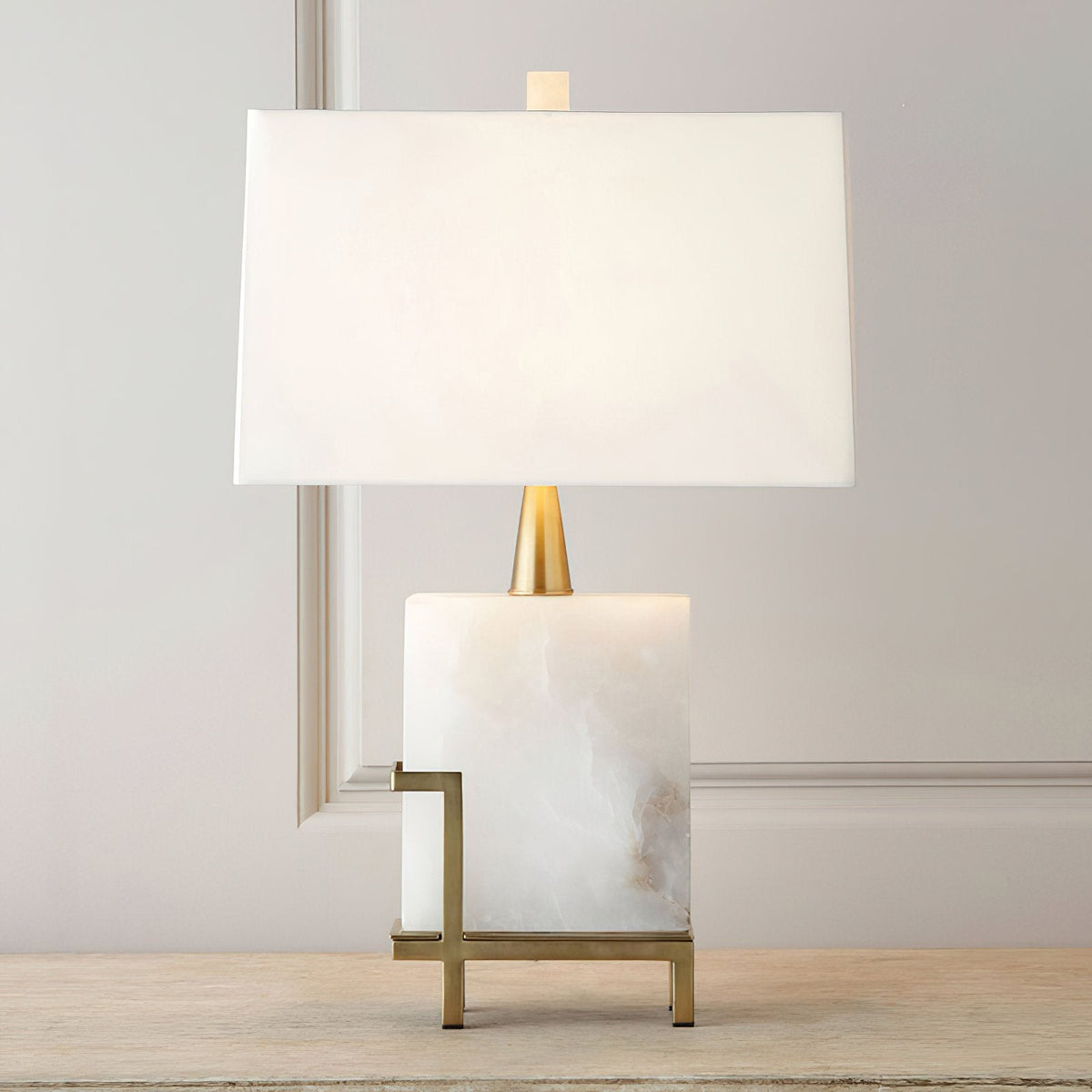 Tapered Fabric Table Lamp