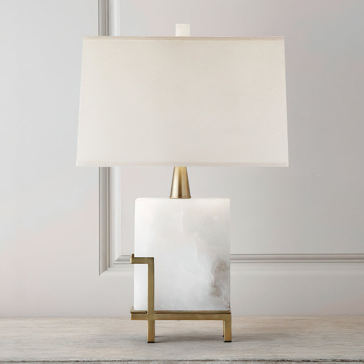 Tapered Fabric Table Lamp
