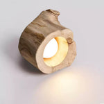 Tarn Hollow Natural Wood LED Ceiling Light – Flush Mount for Modern Interiors
