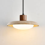 Tavola Travertine Pendant Light – Natural Stone LED Pendant for Dining & Kitchen