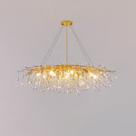 Teardrop Crystal Chandelier