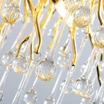 Teardrop Crystal Chandelier