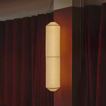 Tekio Designer Pendant Light with Silk Shade for Modern Interiors