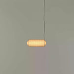 Tekio Designer Pendant Light with Silk Shade for Modern Interiors