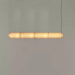 Tekio Designer Pendant Light with Silk Shade for Modern Interiors