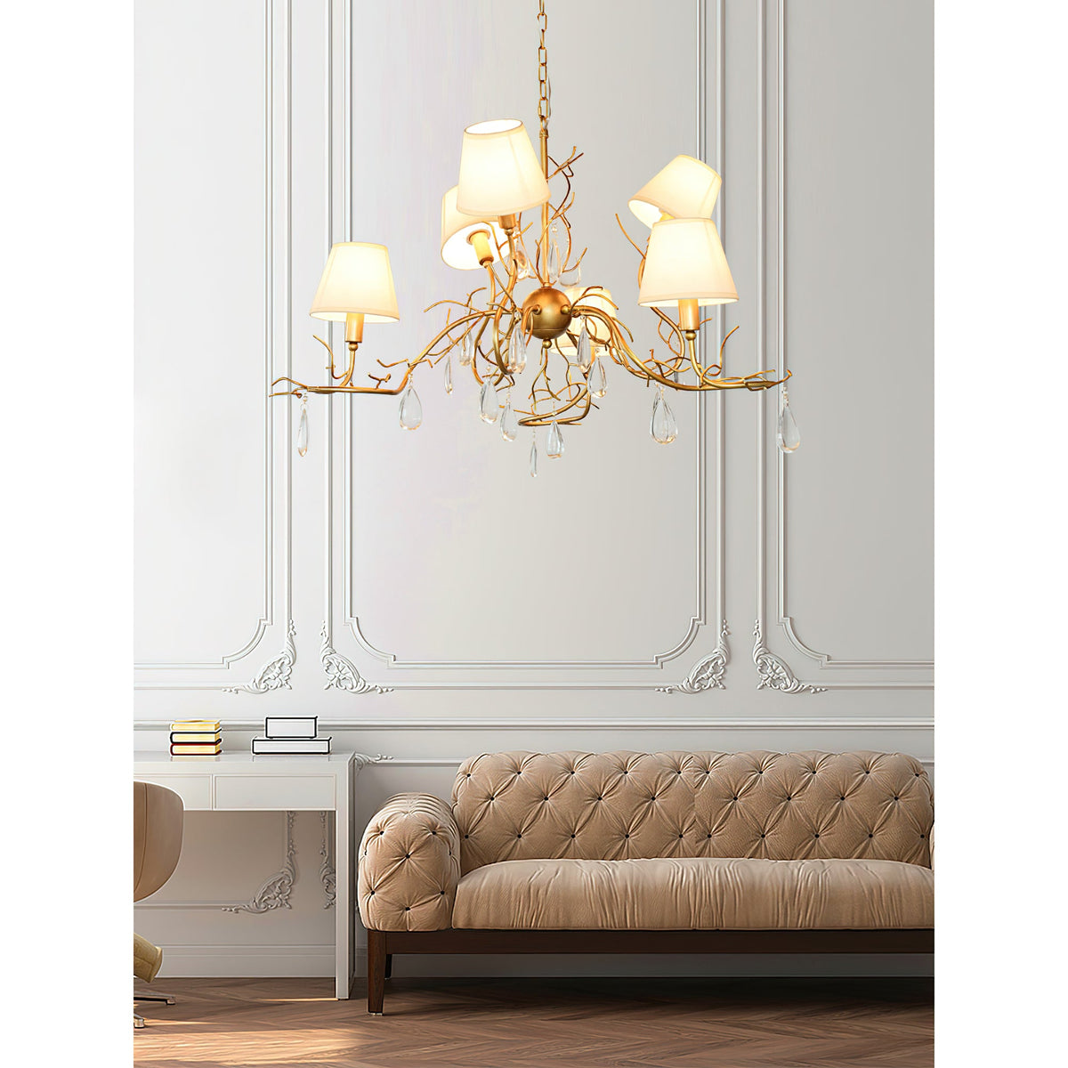 tendril-chandelier