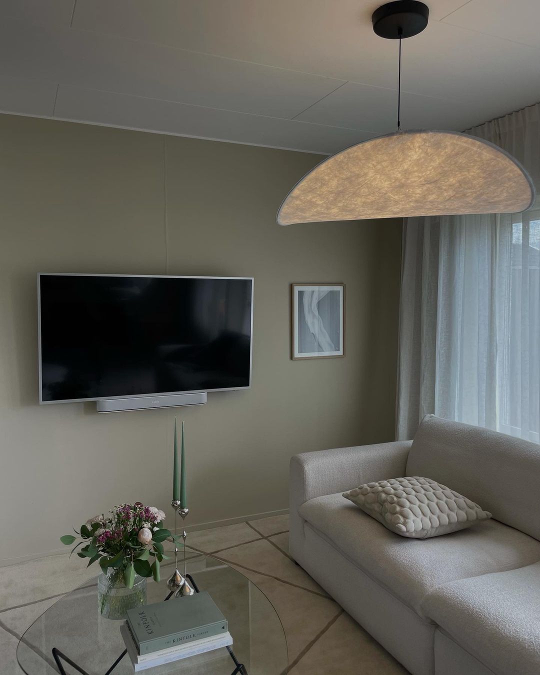 Tense Pendant Swag Light