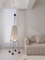 Obelisk Mesh Floor Lamp – Modern Sculptural LED Floor Light for Living Room