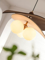Terra Bloom Sculptural Pendant Light with Layered Shades