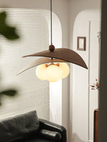 Terra Bloom Sculptural Pendant Light with Layered Shades