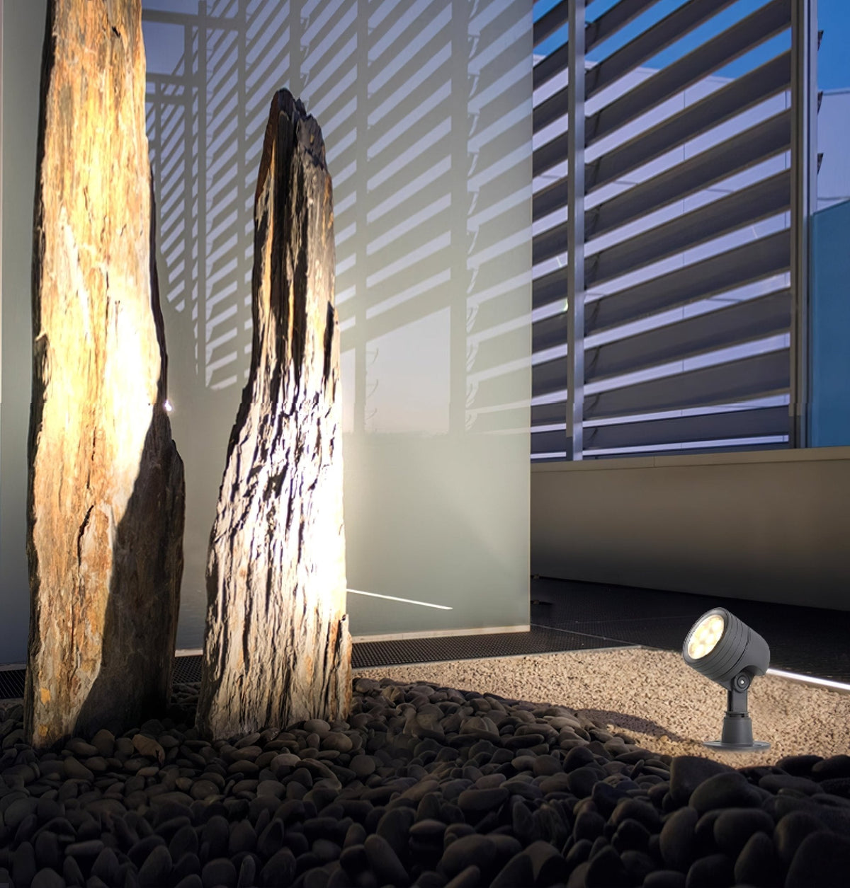 Terra Focus Outdoor Spotlight – Architectural LED Landscape Light