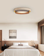 Terra Forge Ceiling Light in Yellow Travertine