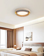 Terra Forge Ceiling Light in Yellow Travertine