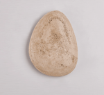 Terra Ovo Wall Sconce in Travertine — Sculptural LED Wall Light