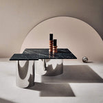 Terrace Stone Candle Holder Set in Natural Travertine