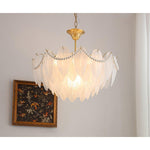 texture-glass-leaf-chandelier