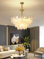 texture-glass-leaf-chandelier