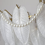 texture-glass-leaf-chandelier