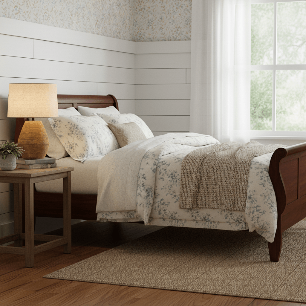 Terracotta Textured Table Lamp with Linen Shade for Modern Interiors
