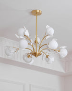 Thalassa Gingko Chandelier