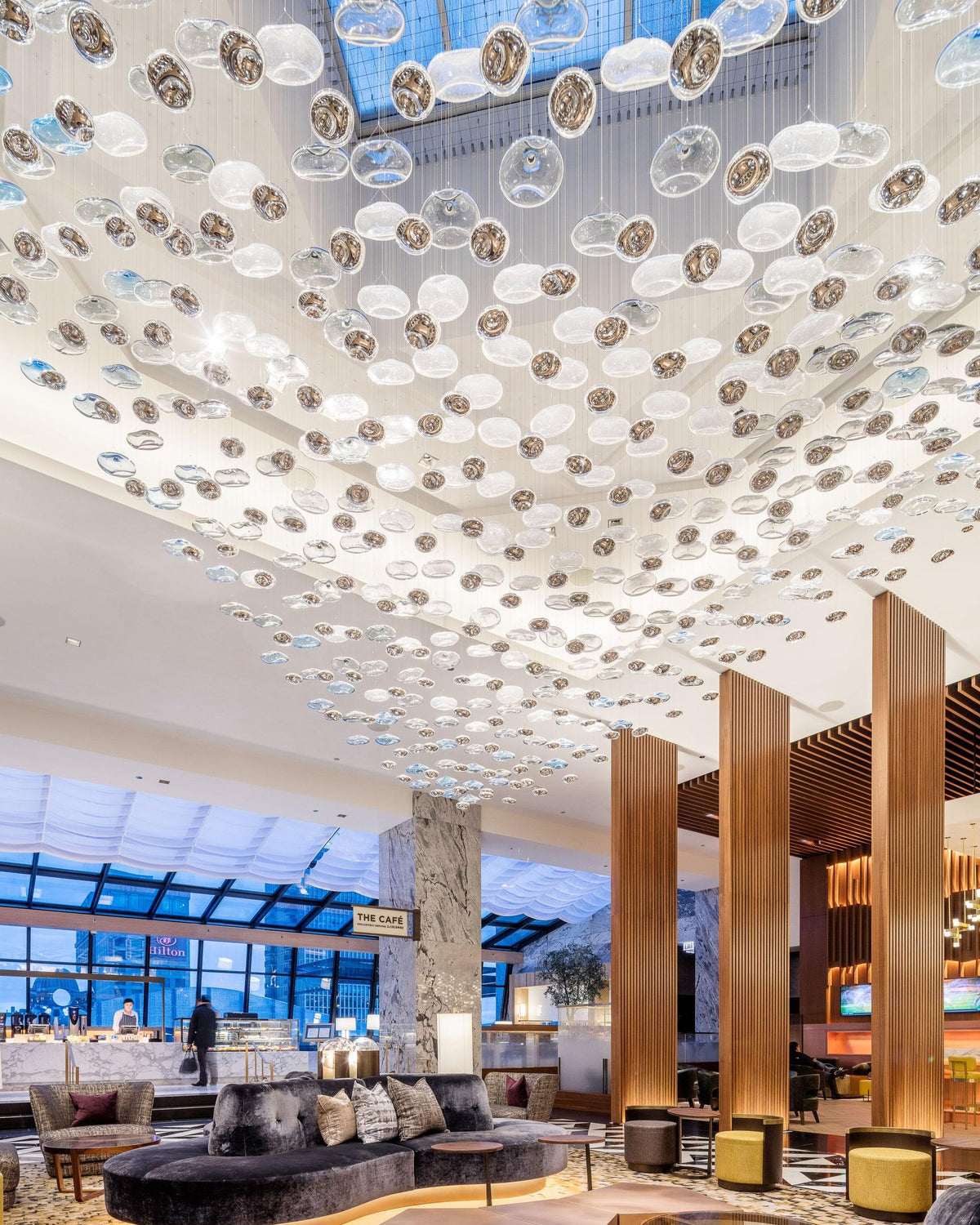 diy-flying-wave-chandelier