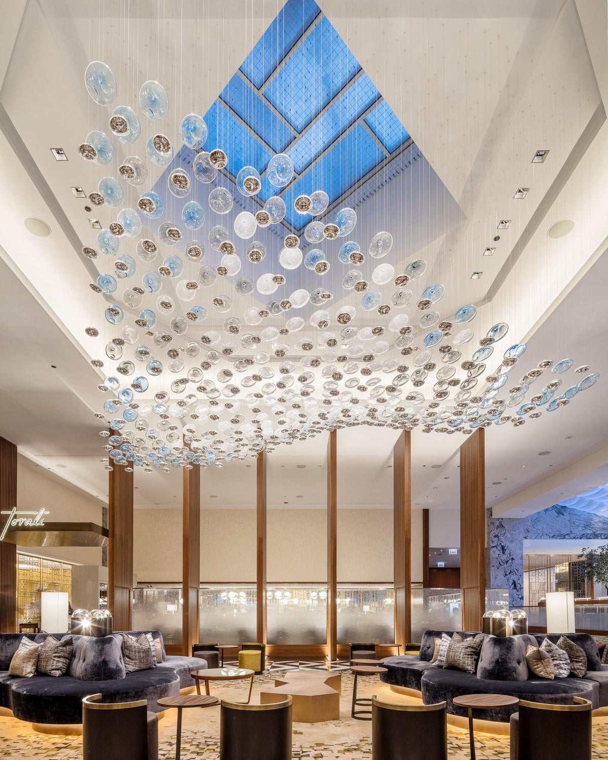 diy-flying-wave-chandelier