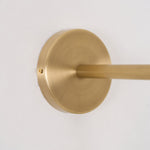 Bridgemont Wall Sconce – Modern Brass Wall Light for Bedroom & Living Room