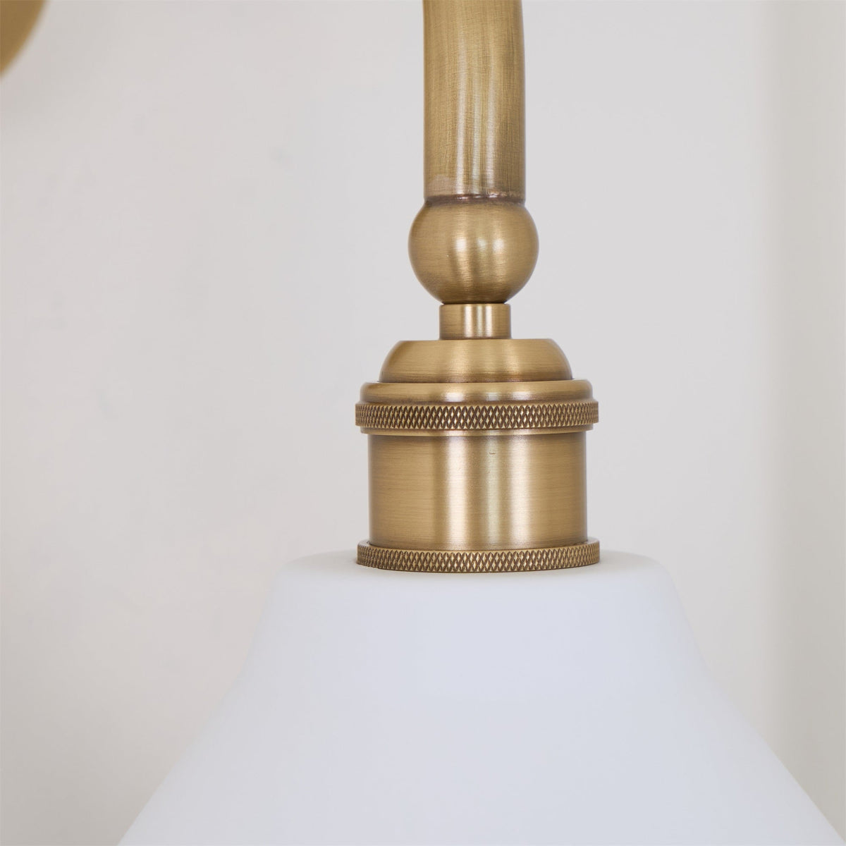 Bridgemont Wall Sconce – Modern Brass Wall Light for Bedroom & Living Room