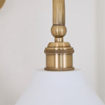 Bridgemont Wall Sconce – Modern Brass Wall Light for Bedroom & Living Room