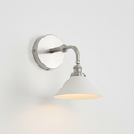 Bridgemont Wall Sconce — Modern Brass & Ceramic Wall Light for Bedroom, Living Room