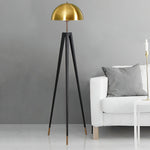 three-legged-gold-gong-floor-lamp