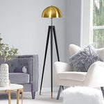 three-legged-gold-gong-floor-lamp