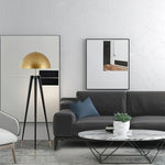 three-legged-gold-gong-floor-lamp