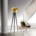 three-legged-gold-gong-floor-lamp