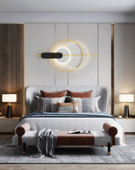 Three Round Wall Lamp