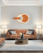 Three Round Wall Lamp