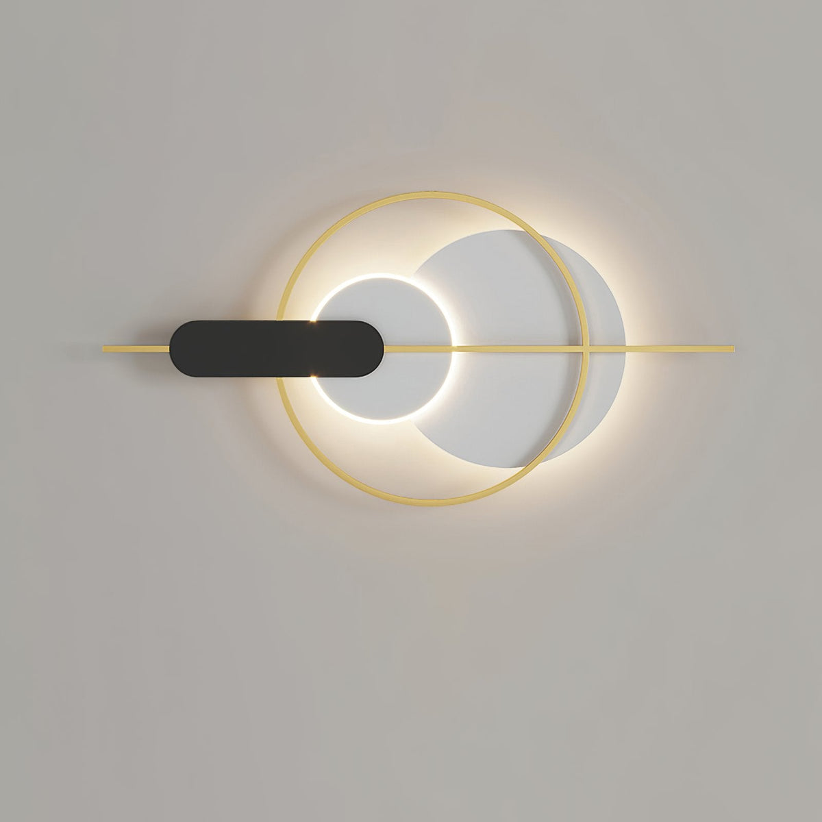 Three Round Wall Lamp
