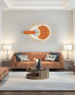 Three Round Wall Lamp