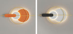 Three Round Wall Lamp