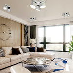 Rotating Folding Three Head Spotlight